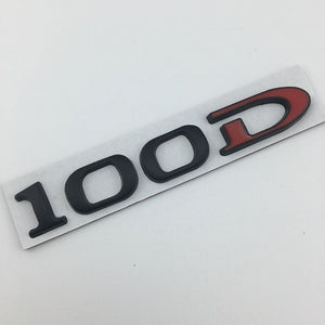 100D black red