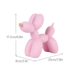 Balloon Dog-Powder Gold Mouth