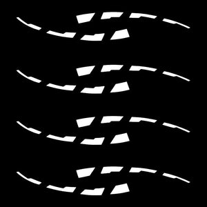Single ordinary broken blade