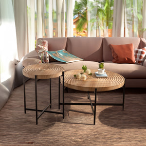 Natural + MDF+Steel