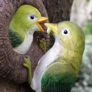 Nurturing birds and hanging trees