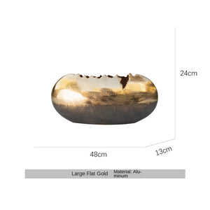 Flat Large Gold (48*13*24cm)