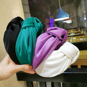 Purple hairband