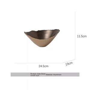 Chipped Edge Bowl Small (24.5*19*11.5cm)