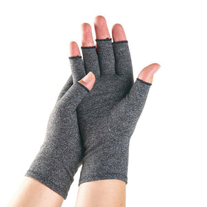 Gray half finger