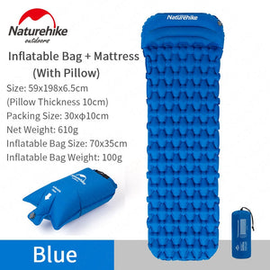 Blue Pillow air bag
