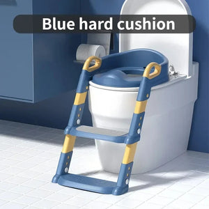 Blue hard cushion