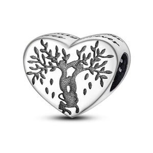 Peach Heart Life Tree