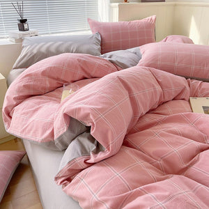 100% Cotton Fabric 【Simple and Elegant - Pink】