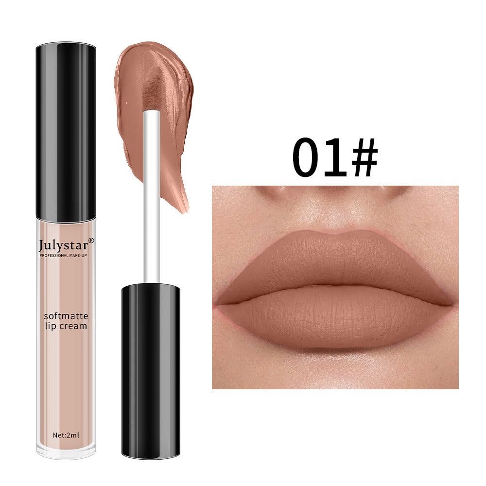 Christmas Makeup Powder Mist Matte Candy Lip Glaze Matte Long Lasting Moisturizing Liquid Lipstick