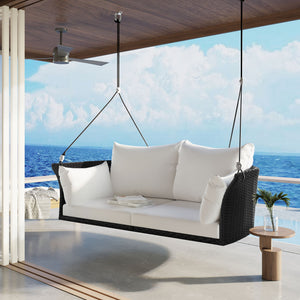 Black White +Wicker + Garden & Outdoor