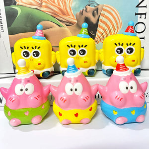 Random styles of SpongeBob 8cm