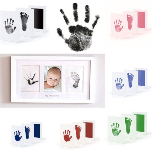 Baby Paw Print Pad Foot Photo Frame Touch Ink Pad
