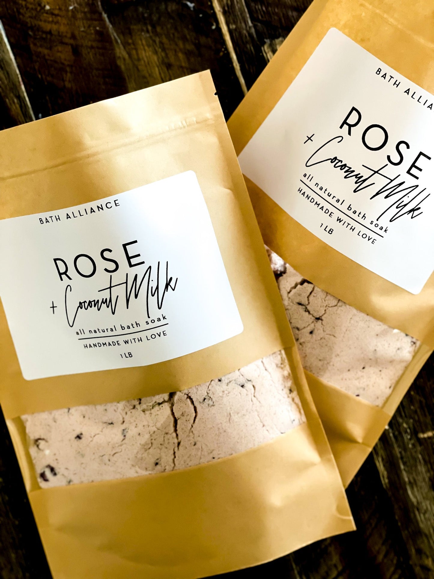 ROSE + COCONUT MILK BATH SOAK REFILL