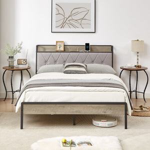 Grey + Particle Board + Full