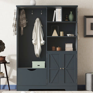 Antique Blue+Particle Board+MDF
