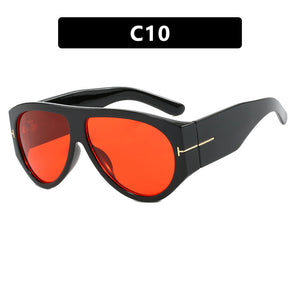 Bright black and red film