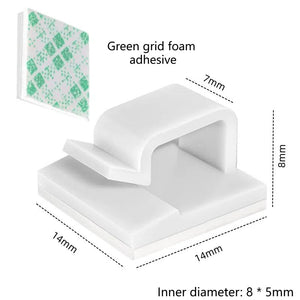 White [Green Grid Foam Adhesive](50 per pack)