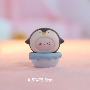 D Mist Blue Penguin