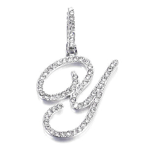 Silver single letter Y