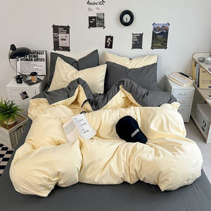 Milk Apricot Dark Grey