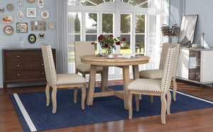 Natural Wood Wash + Solid Wood
