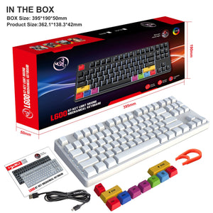 L600W White red axis