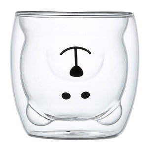Transparent Bear Cup