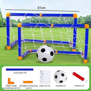 Double Soccer Goal Set