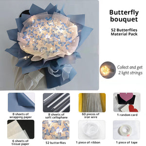 52 butterflies- Blue