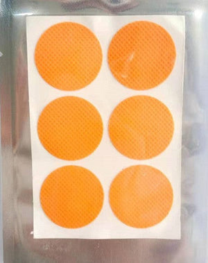 3.6cm orange simple aluminum plated bag