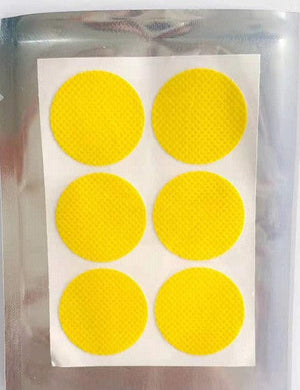 3.6cm yellow simple aluminum plated bag