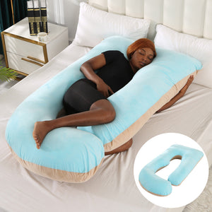 Velvet light blue camel