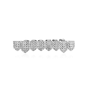 Silver lower teeth