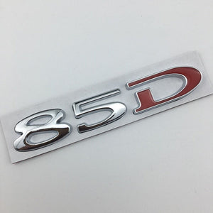 85D silver red