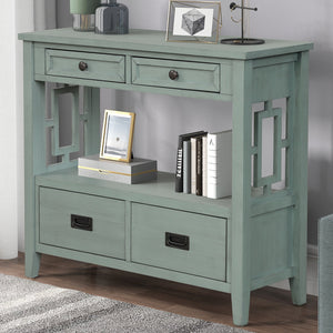 Retro Blue + Pine