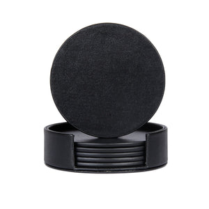 Round black