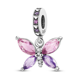 Butterfly Glass Pendant