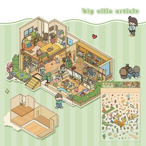 My friend's big villa article