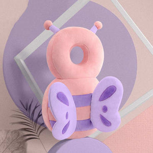 Little Butterfly Headrest with Crystal Velvet