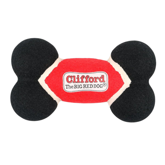 Clifford Toughie Bone Durable Pet Toy 6.75in