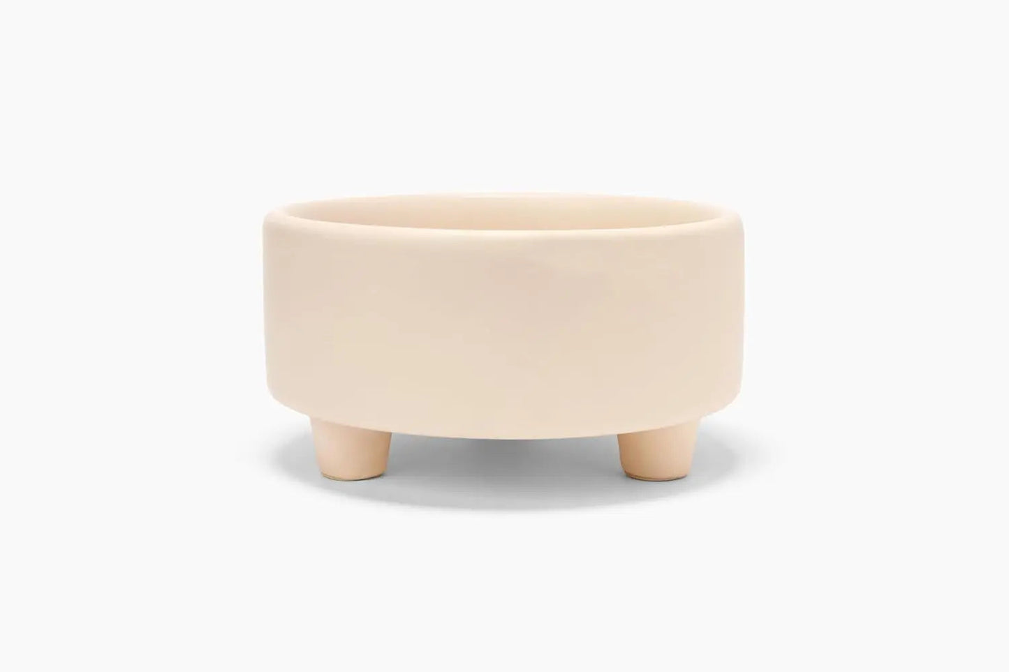 Ceramic Cat & Dog Pet Bowl, Elevated Stoneware Feeder, Dishwasher Safe