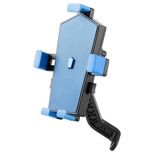 rearview mirror  blue