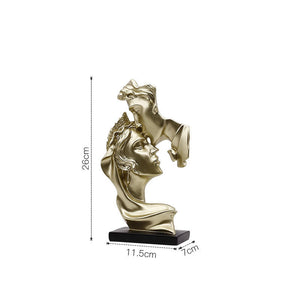 A Kiss of Deep Affection (Gold) Height 24cm