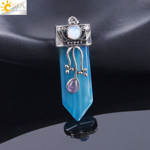F071-Blue Veins Agate