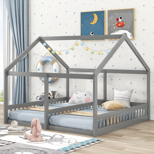 Gray + Pine