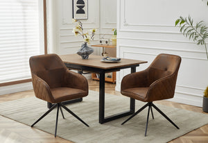 Matte Brown + Fabric