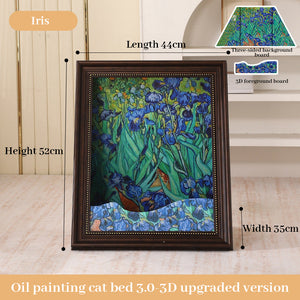 3D Iris - Brown Frame