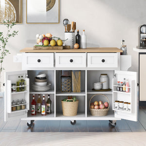 White + MDF + Rubber Wood