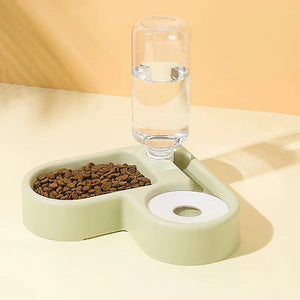 Heart shaped bowl green